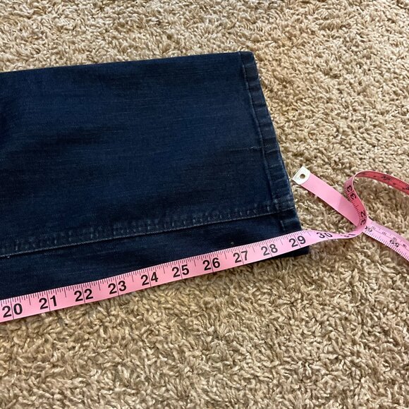 New York & Co Petite Low Rise Bootcut Jeans, Blue, Size 10 P - Picture 6 of 7